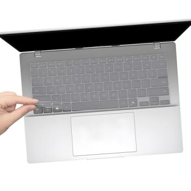 Imagem de Capa de teclado para laptop 2025 ASUS VivoBook 14 M1407 X1407, Vivobook Flip 14 TP3407 TP3407s Laptop-Clear