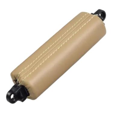 Imagem de KiBcsLic Puxador de Porta Interna 7L686716169J, Maçaneta Esquerda para Touareg, Amarelo, Tamanho real