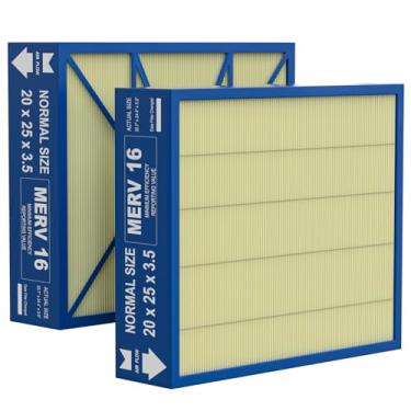 Imagem de GAPCCCAR2025 filtro de substituição compatível com Bryant/Carrier Infinity MERV 16 cartucho purificador de ar GAPBBCAR2025/GAPCCCAR2025, 50,8 cm x 63,5 cm (tamanho real: 62 cm x 52,6 cm x 9 cm, pacote