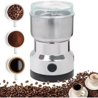 Imagem de Moedor de Café e Grãos Elétrico. Triturador Potente, Compacto e Portátil. Serve para Sementes, Ervas, Raízes e muito mais.