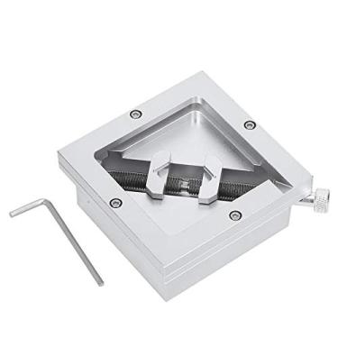 Imagem de Gabarito de Fixação de Estação de Reballing Manual BGA, Ferramenta de Substituição de Estêncil Universal de 10 Unidades, Estrutura de Liga de Alumínio Resistente à Oxidação,