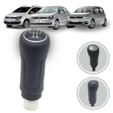 Imagem de Manopla Bola Cambio Marcha Vw Fox Polo Spacefox 2003/... - Solupe Part