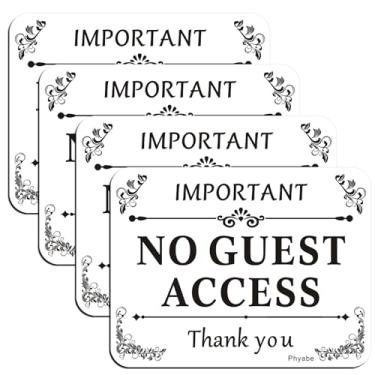 Imagem de Phyabe Placa autoadesiva acrílica de 12,7 cm x 10 cm de espessura, ideal para restaurantes, bares, hotéis e Airbnb, fácil de instalar - branca