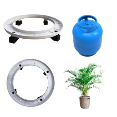 Imagem de Suporte para Botijão de Gás Reforçado com Rodinhas