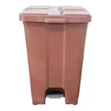 Imagem de Cesto C/ Pedal Plástico 30l Várias Cores Coleta Seletiva Jsn SEM ADESI