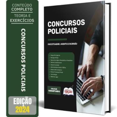 Imagem de Apostila Gabaritando 2024 Concursos Policiais Investigador, - Apostila