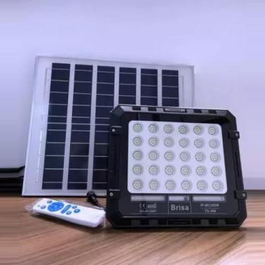 Imagem de Refletor Luz Led Solar 200w Com Controle Remoto - Brisa