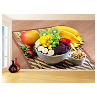 Imagem de Papel De Parede Alimentos Açai Na Tigela Fruta 3,5M Al447 - Você Decor