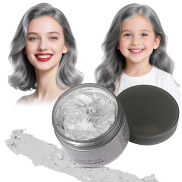 Imagem de Zuaooz Giz De Coloração De Cabelo Para Crianças, Meias De Sofrimento Para Adolescentes, Tintura De Cabelo Natural Lavável, Creme De Coloração De Cabelo Temporário Para Penteado Faça Você Mesmo Em An