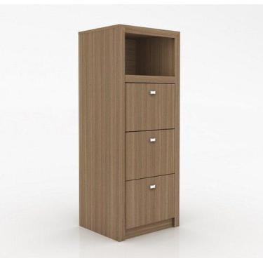 Imagem de Armário Arquivo para Pasta Suspensa ME4118 Amêndoa - Tecno Mobili, Amê