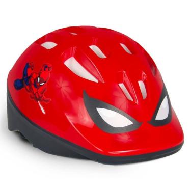 Imagem de Capacete Infantil Homem Aranha Vermelho (50-56cm) Spider-Man para Bike Ciclismo