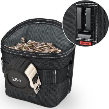 Imagem de Bolsa de ferramentas SOGCASE para pregos e parafusos com clipe de cint