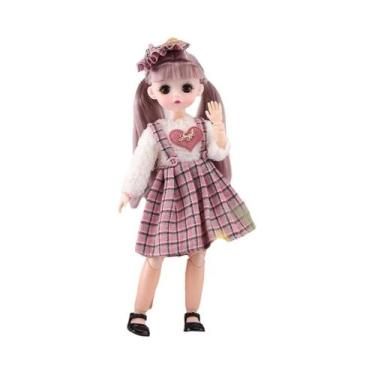 Imagem de Boneca BJD Anime De 30cm Com Roupas De Princesa, Saia Loli, Brinquedo 