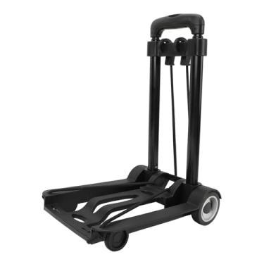Imagem de Luocute Caminhão de Mão Dobrável, 4 Rodas Carrinho de Mão Portátil Carrinho de Boneca para Lavagem para Fazer Compras Em Movimento, Capacidade de 55 Libras