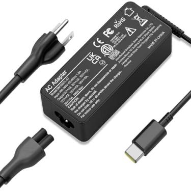 Imagem de Compatível com GMKtec Mini PC 19V 3,42A Typc-C adaptador de fonte de alimentação (entrada 100V-240V, saída 19 volts 3,42 Amp 65Watt), Typc-C universal e para roteador de câmera de segurança
