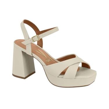 Imagem de Sandália Vizzano Meia Pata (Branco Off, BR, Adulto, Numérico, M, 39)