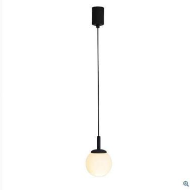 Imagem de Pendente Macadâmia - Preto Liso Blumenau Iluminação