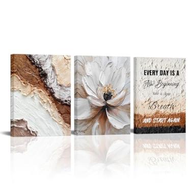 Imagem de Sepwrol Pintura a óleo sobre tela abstrata pintada à mão - Decoração de parede texturizada com paisagem oceânica