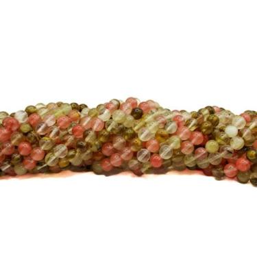 Imagem de Fio de Contas Turmalina Melancia - Pedra - 08mm - Pistris Imports
