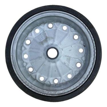 Imagem de Roda Pneu Maciço com Eixo Par De Espaçadores De 1 Polegada - NoBrand