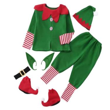 Imagem de KiBcsLic Fantasia de Natal, Fantasia de Cosplay para Performance No Palco, Decoração de Halloween, Menina 120cm