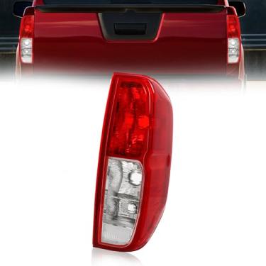Imagem de Genful Conjunto de luz traseira adequado para Nissan Frontier 2005-2021/2009-2012 Suzuki Equator 05 06 07 08 09 10 11 12 13 14 15 16 17 18 19 20 21 Nissan Frontier Chrome Trim (Chrome Trim - R)