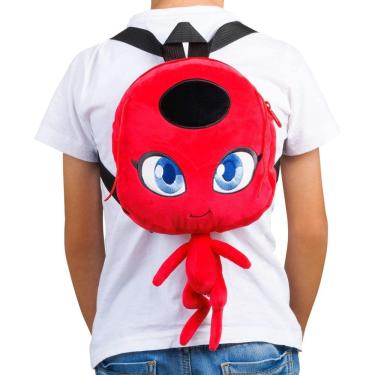 Imagem de Miraculous Ladybug Tikki Plush Mochila 12 "Programa de TV