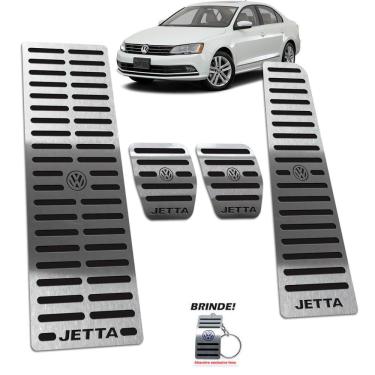 Imagem de Pedaleira Manual + Descanso Jetta 2011 A 2018 Preto