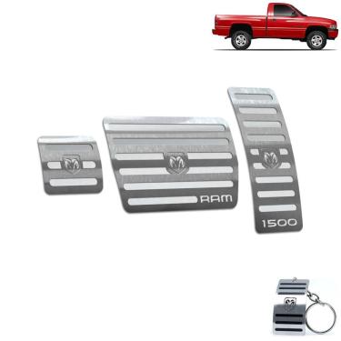 Imagem de Pedaleira Automático Dodge Ram 1500 1994 A 2001 Prata