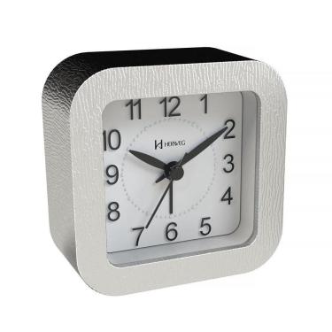 Imagem de Relógio Despertador Herweg Quartz Cromado Liso 2656-028