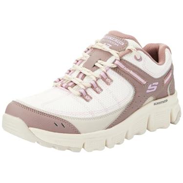 Imagem de Skechers Tênis de caminhada feminino Summits at Artists Bluff - Azul-marinho/roxo, varia (tamanho feminino padrão), 39, Malva Multi, 38