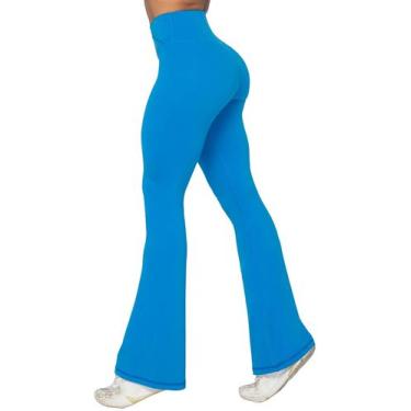 Imagem de Calças de ioga Sunzel Flare Crossover para controle de barriga