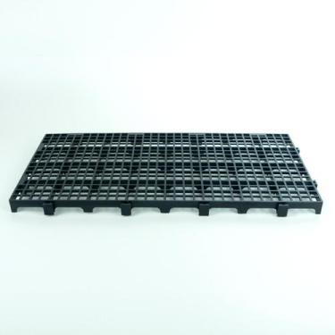 Imagem de Estrado Piso Pallet Plástico Resistente 25x50 Paletes Preto Trioplast
