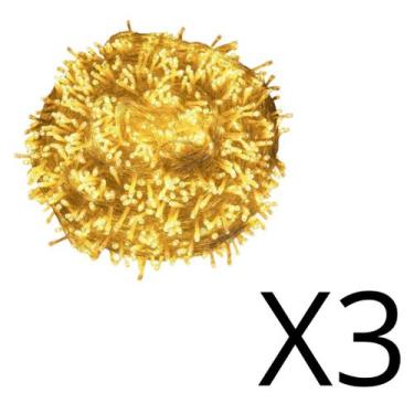 Imagem de Pisca Pisca 10Metros 100Leds Luz Coloridos 110V 220V Iluminação De Nat