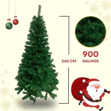Imagem de Árvore de Natal Premium 450/540/600/900 Pontas - 1,5m 1,8m 2,1m 2,4m S