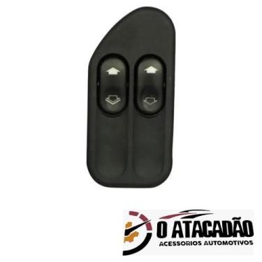 Imagem de Interruptor fiesta novo duplo - KIT GLASS