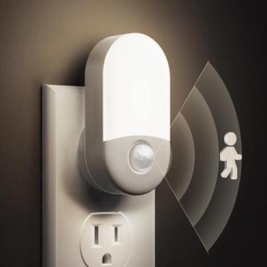 Imagem de Sensor de movimento LED Night Light L LOHAS pacote com 2 Branco diurno