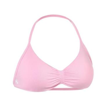 Imagem de Sutiã esportivo AUROLA Influence Strappy para mulheres Sweet Pink XS