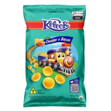 Imagem de Salgadinho keleck cheddar e bacon 10 un 51 gr