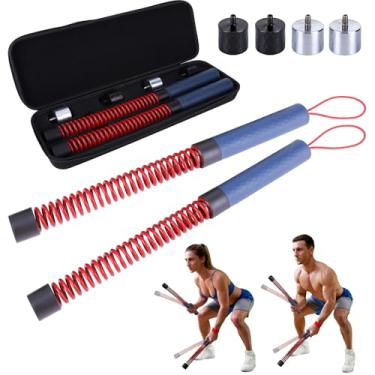 Imagem de ASIEIT Corda de batalha sem corda para academia em casa, versão atualizada de geração, peso ajustável, treinamento aeróbico e força portátil para treinamento muscular, atletas, boxers, iniciantes em