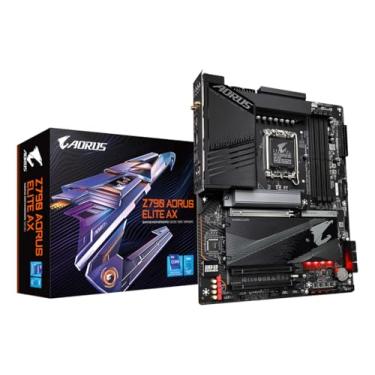 Imagem de PLACA MAE Z790 AORUS ELITE AX DDR5 CHIPSET INTEL Z790 LGA 1700 13ª E 12ª GERACAO - Z790 AUROS ELITE AX