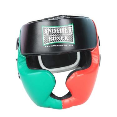 Imagem de oshhni Chapesar de boxe para crianças com equipamento de tração de equipamento macio protetor ajustável Equipamento de lacramento ventilado Equipamento da, M