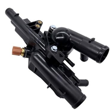 Imagem de HiSport Conjunto de carcaça do termostato de refrigeração 25600-2G500 - compatível com Hyundai Santa Fe Sport Sonata Tucson compatível com Kia Optima Sorento Sportage 2010-2016 - Substitua 25600 2G500