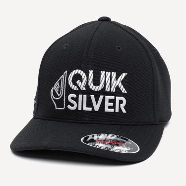 Imagem de Boné Quiksilver Aba Curva Silver Transfer Emb SM26 Preto