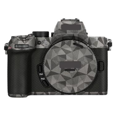 Imagem de Z 50II Anti-Scratch Camera Cover Skin Sticker para Nikon Z50 Mark II Protetor de vinil película protetora de pele decoração Z50 II (Triângulo Titânio)