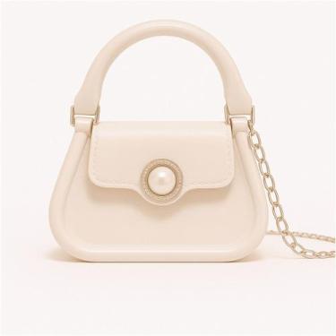 Imagem de Bolsa Feminina de Silicone Ergonômica com Corrente e Alça de Mão - Sta