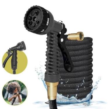 Imagem de Mangueira Magica Super Reforçada Elástica Expansível Flexível Jardim 2