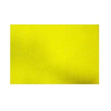 Imagem de Eva Com Glitter 5 Folhas 40X60Cm Artesanato - Prata Festas (Amarela)