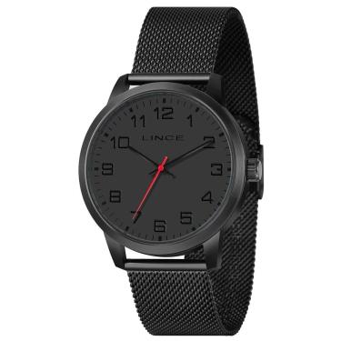 Imagem de Relógio Lince Masculino Ref: Mrn4855l44 P2px Casual Mesh Black