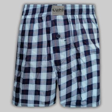 Imagem de Samba Canção Lupo Com Tecido Plano 18613, Azul marinho, GG